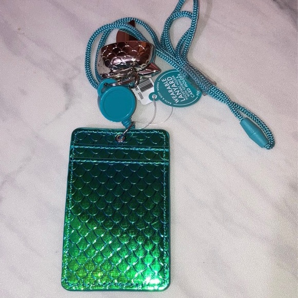 Bath & Body Works Color Shifting Mermaid Lanyard / Sanitizer Holder - Picture 2 of 2